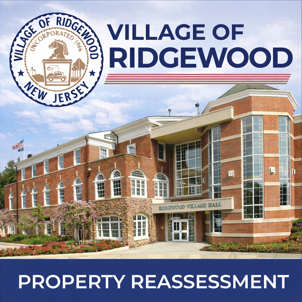 Village of Ridgewood property reassessment notice