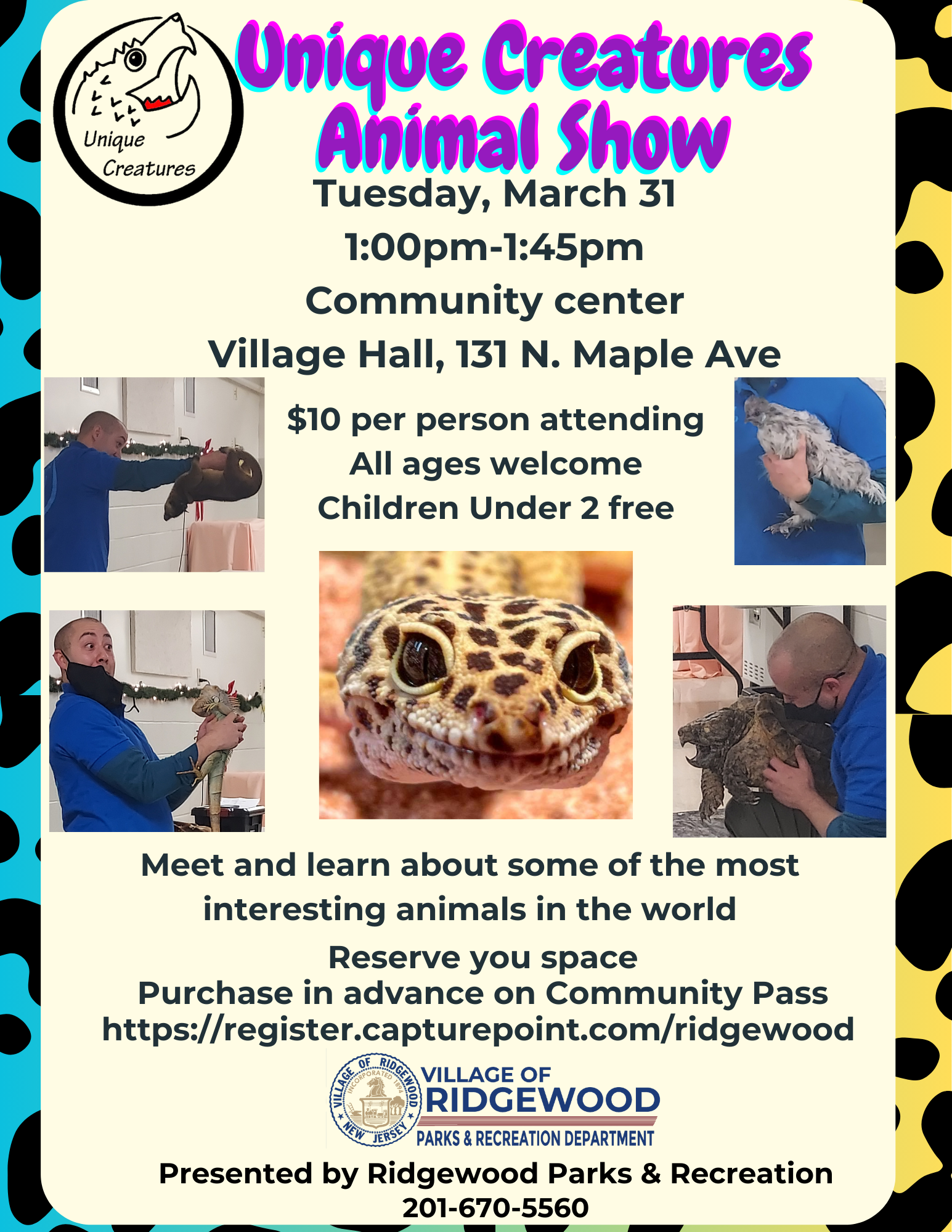 Unique Creatures show 2026