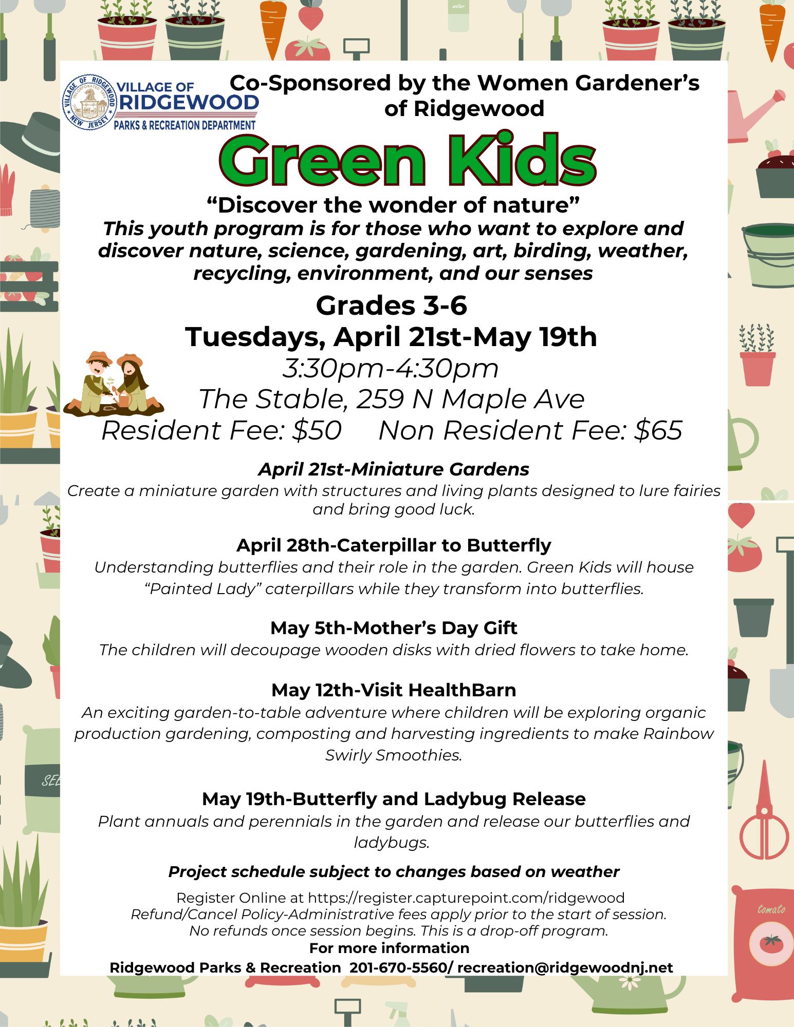 Green Kids Spring 2026